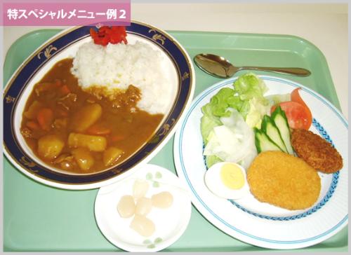 特スペシャルメニュー例