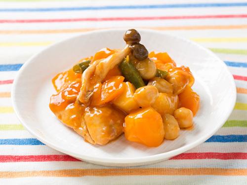 ひよこ豆と鶏のトマト煮